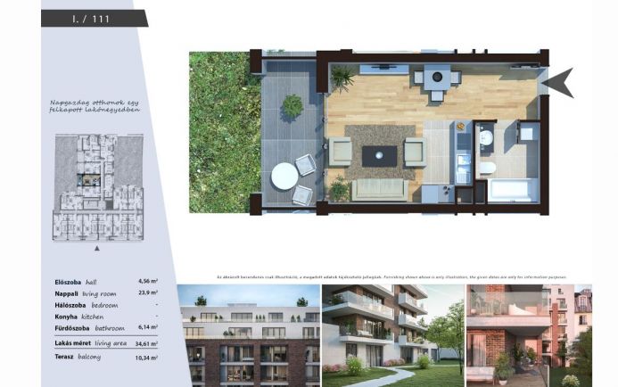 Új építésű modern, energiatakarékos lakások a XIII. kerületben 111