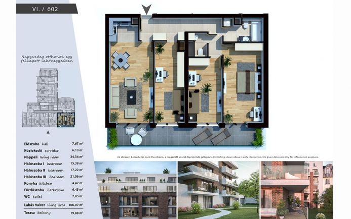 Új építésű modern, energiatakarékos lakások a XIII. kerületben 602