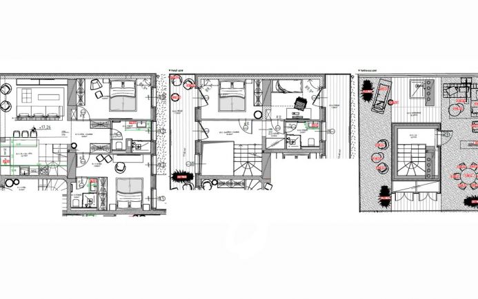 Új építésű 115 nm-es penthouse nagy terasszal eladó a LuxCity Homes-ban