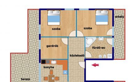 Új építésű luxus penthouse lakás Madárhegyen.