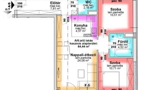 Eladó új építésű 64 nm-es lakás a Reitter Ferenc utcán