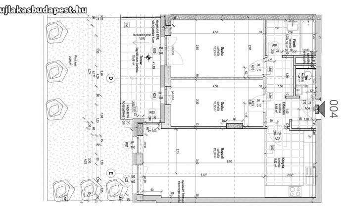 Eladó 65 nm-es új építésű lakás a Stadionok közelében