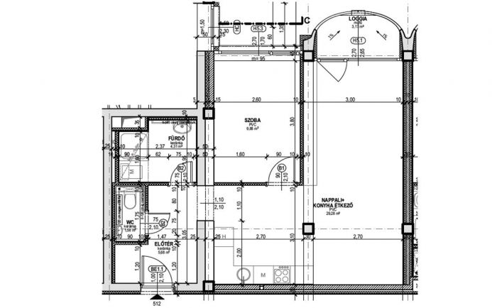 Eladó 51 nm-es apartman Balaton legkedveltebb részén 512