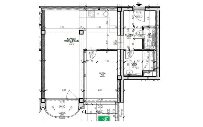 Eladó 51 nm-es apartman Balaton legkedveltebb részén 524