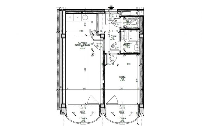 Eladó 38 nm-es apartman Balaton legkedveltebb részén 801