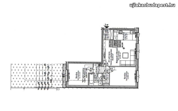 Új építésű 64 nm-es lakás Fót Belvárosában A1