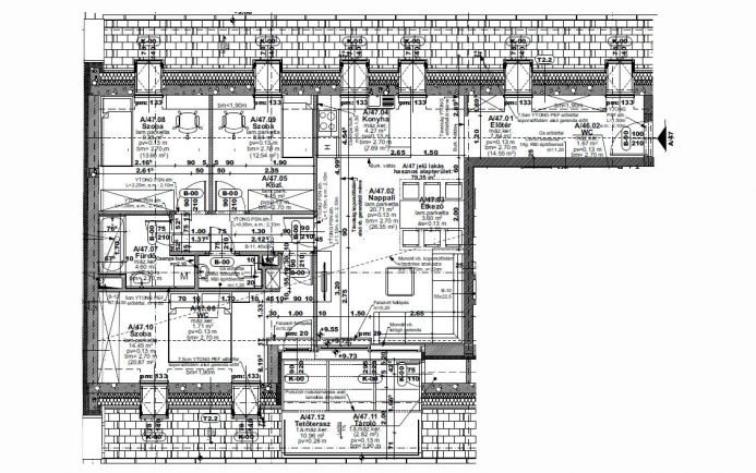 Új építésű 79 nm-es lakás eladó Újpesten