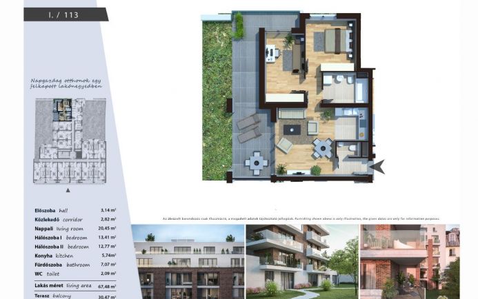 Új építésű modern, energiatakarékos lakások a XIII. kerületben 113
