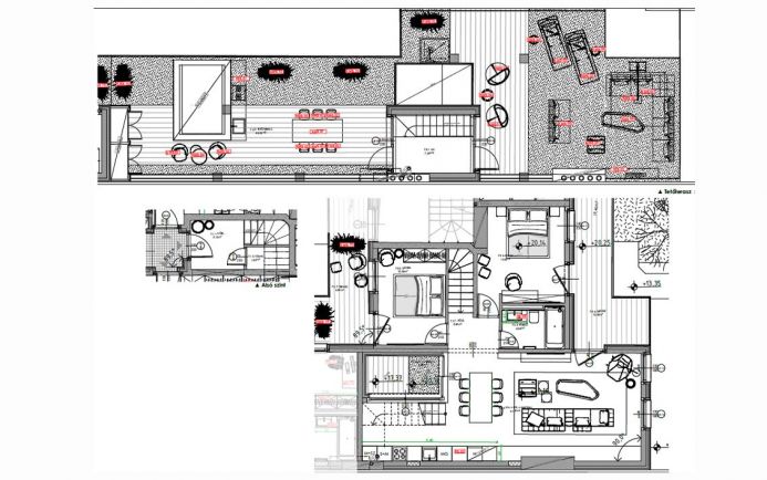 Új építésű 86 nm-es penthouse eladó a LuxCity Homes-ban