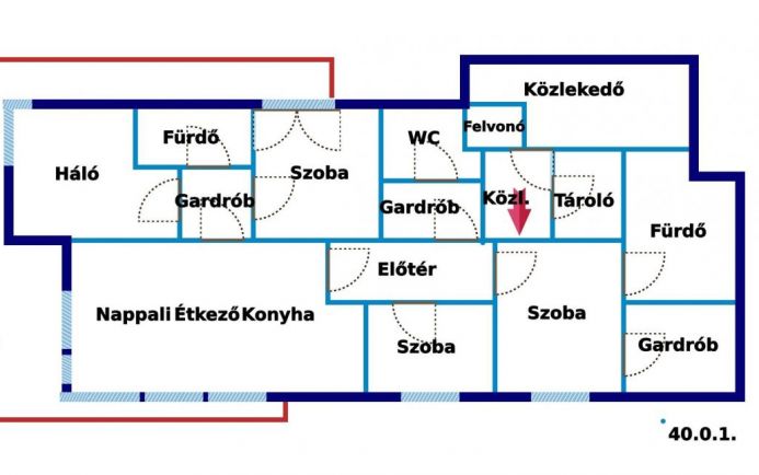 Újépítésű lakás saját wellnessel