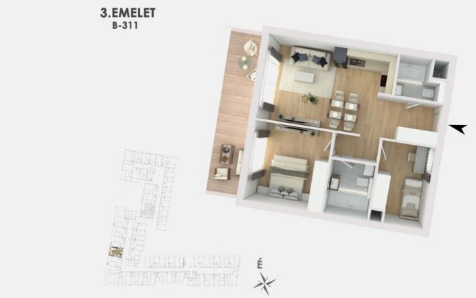 Otthonod a vízparti életstílus közepén B311