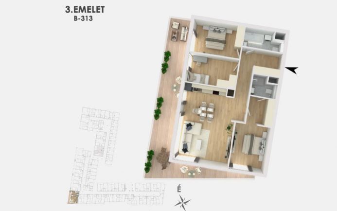 Otthonod a vízparti életstílus közepén B313