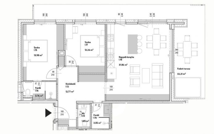 Új építésű első emeleti luxus lakás Pasaréten