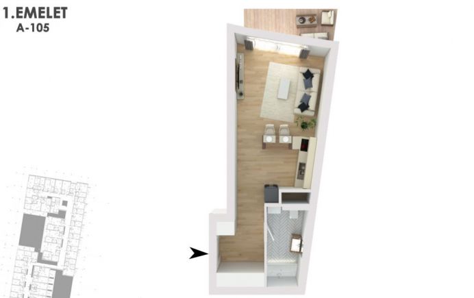 Otthonod a vízparti életstílus közepén A105