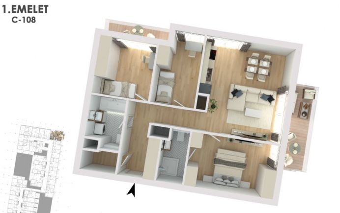 Otthonod a vízparti életstílus közepén C108