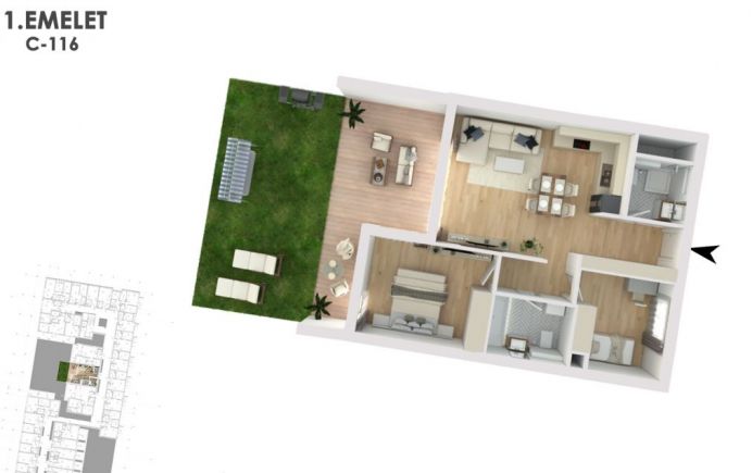 Otthonod a vízparti életstílus közepén C116