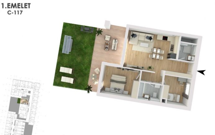 Otthonod a vízparti életstílus közepén C117