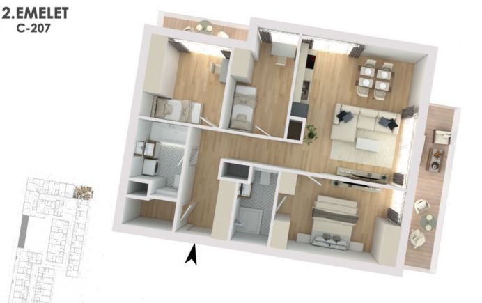 Otthonod a vízparti életstílus közepén C207