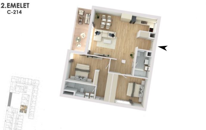 Otthonod a vízparti életstílus közepén C214