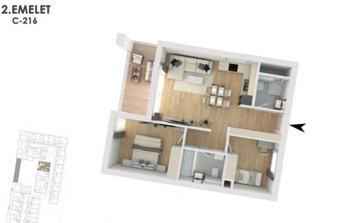 Otthonod a vízparti életstílus közepén C216