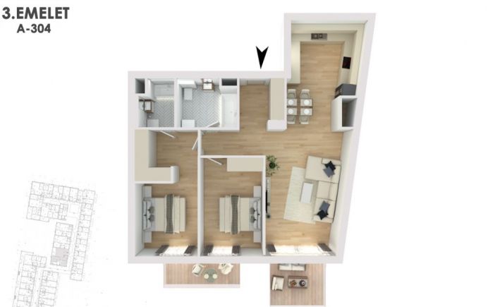 Otthonod a vízparti életstílus közepén A304