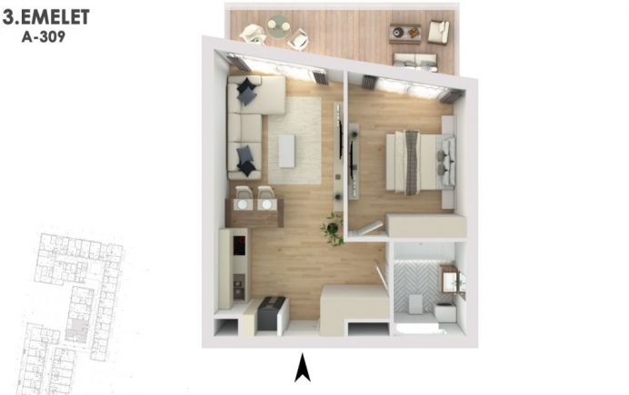 Otthonod a vízparti életstílus közepén A309