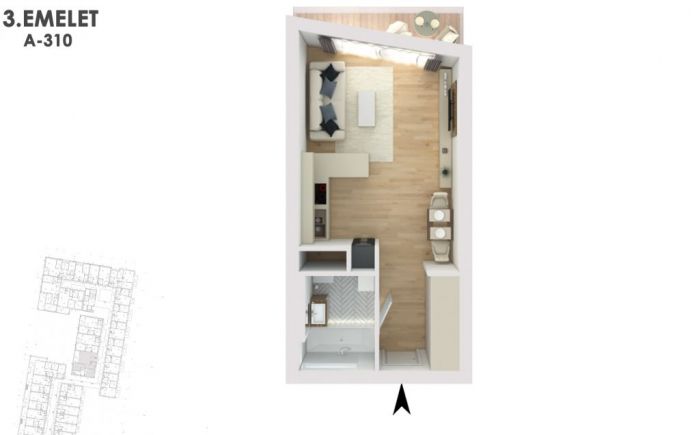 Otthonod a vízparti életstílus közepén A310