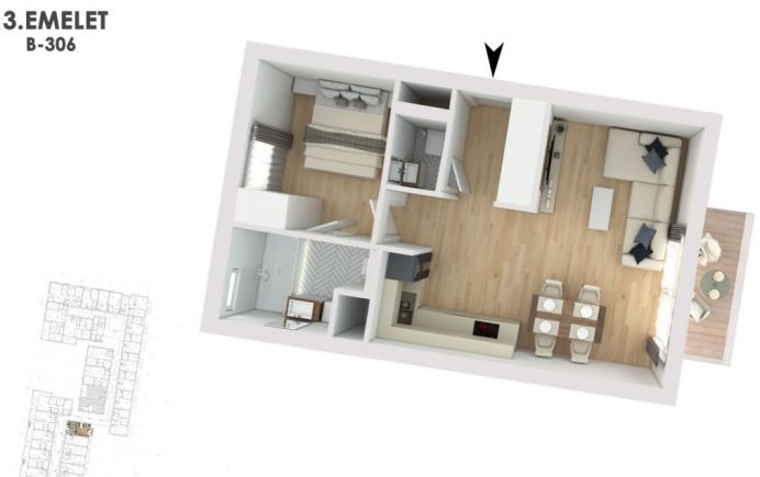 Otthonod a vízparti életstílus közepén B306