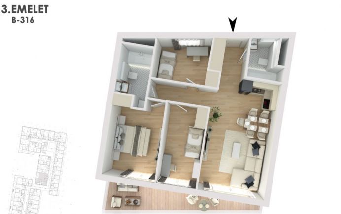 Otthonod a vízparti életstílus közepén B316