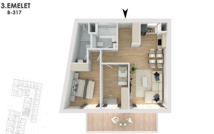 Otthonod a vízparti életstílus közepén B317