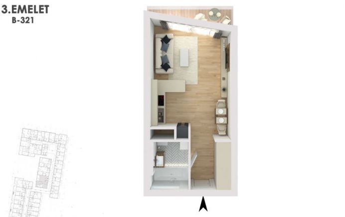 Otthonod a vízparti életstílus közepén B321