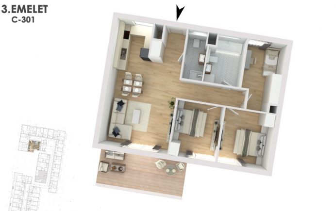 Otthonod a vízparti életstílus közepén C301