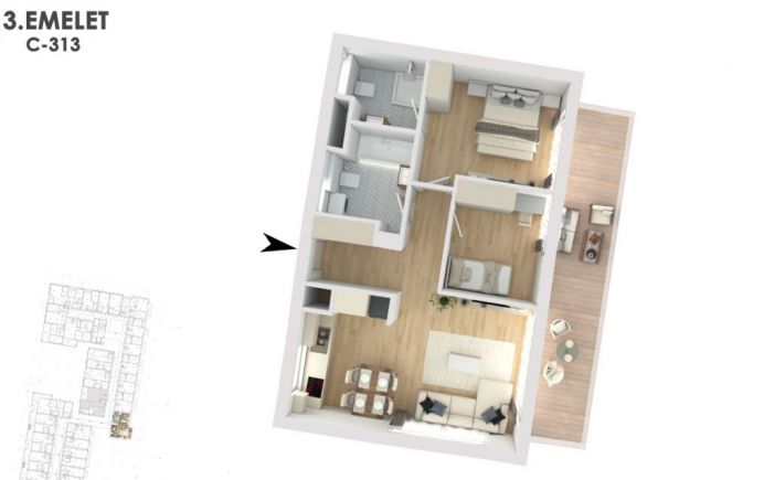 Otthonod a vízparti életstílus közepén C313