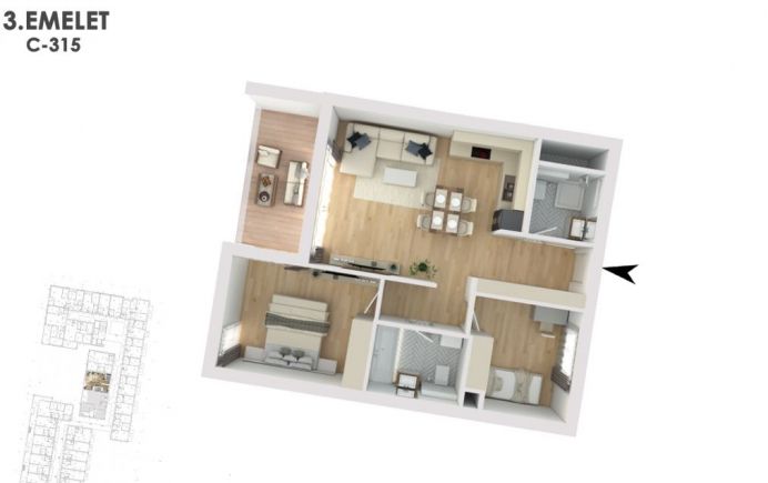 Otthonod a vízparti életstílus közepén C315