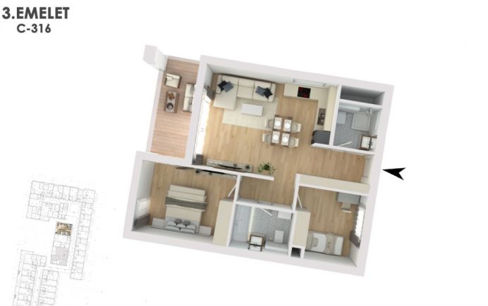 Otthonod a vízparti életstílus közepén C316