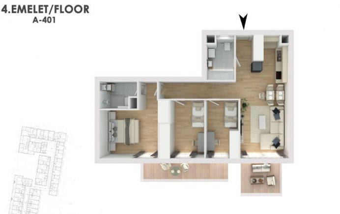 Otthonod a vízparti életstílus közepén A401