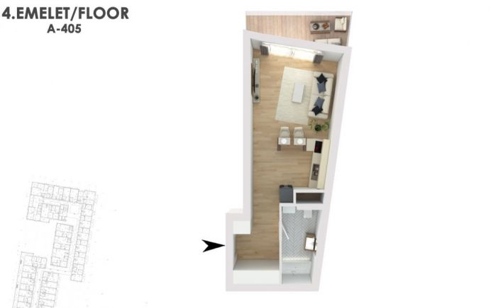 Otthonod a vízparti életstílus közepén A405