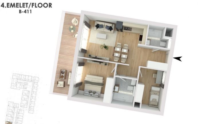 Otthonod a vízparti életstílus közepén B411