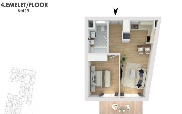 Othonod a vízparti életstílus közepén B419