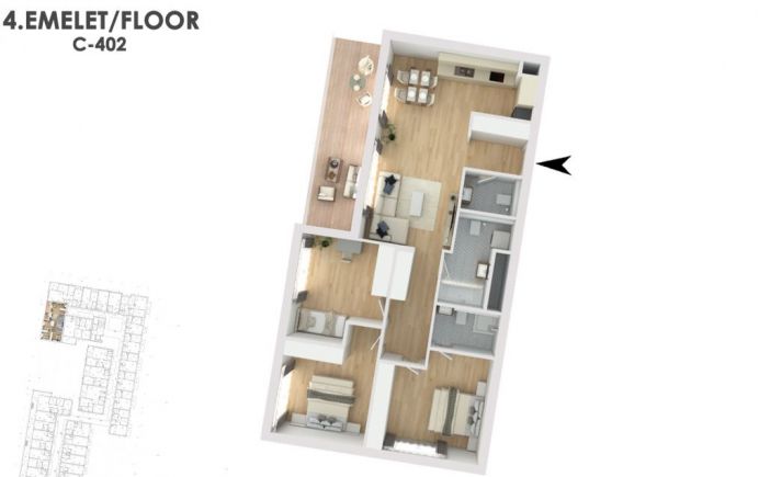 Otthonod a vízparti életstílus közepén C402