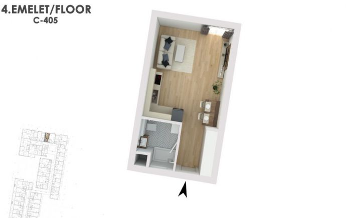 Otthonod a vízparti életstílus közepén C405