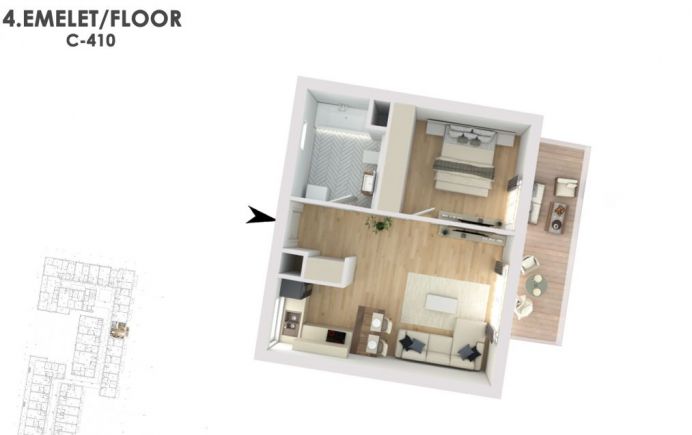 Otthonod a vízparti életstílus közepén C410