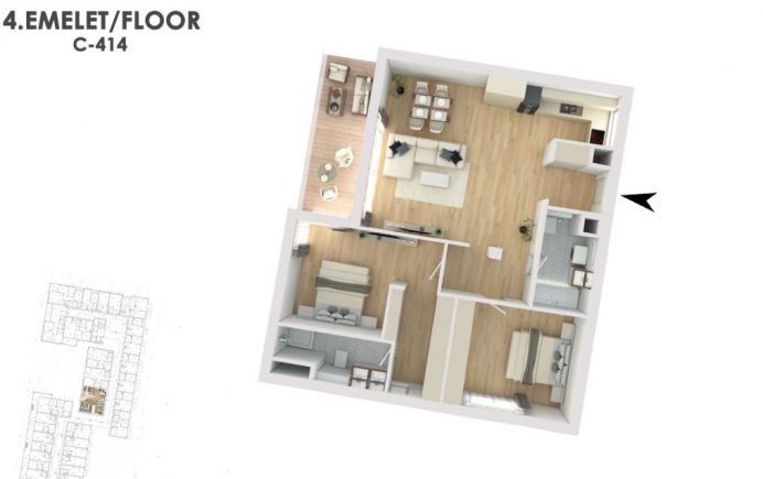 Otthonod a vízparti életstílus közepén C414