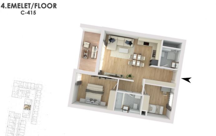 Otthonod a vízparti életstílus közepén C415