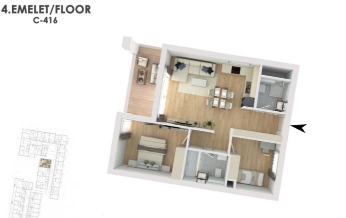 Otthonod a vízparti életstílus közepén C416