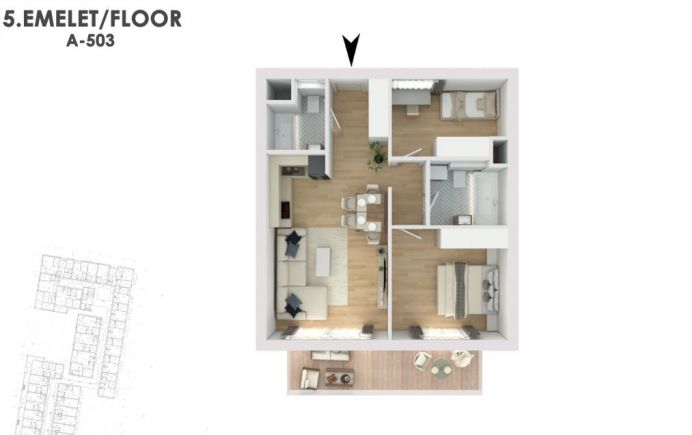 Otthonod a vízparti életstílus közepén A503