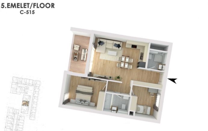 Otthonod a vízparti életstílus közepén C515