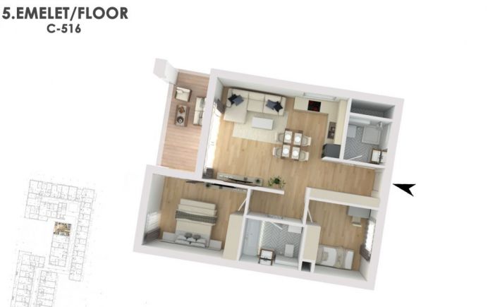 Otthonod a vízparti életstílus közepén C516