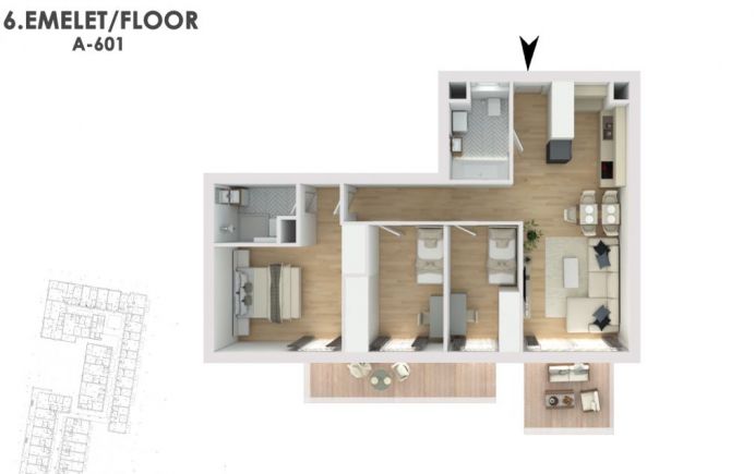 Otthonod a vízparti életstílus közepén A601