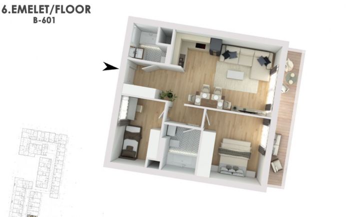 Otthonod a vízparti életstílus közepén B601